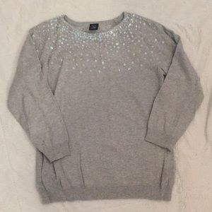 GAP sweater with sequins